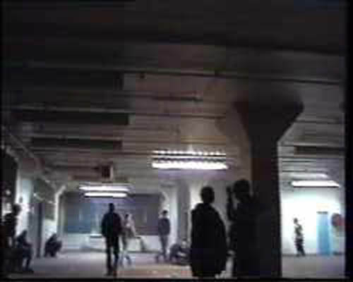 Ground floor level - the punk room was on the left, jungle beyond