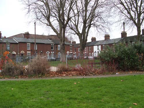 The eastren end of the flyover