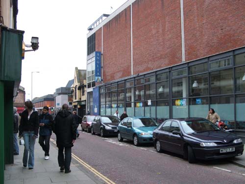 The old Anglia TV studio - a former bowling alley